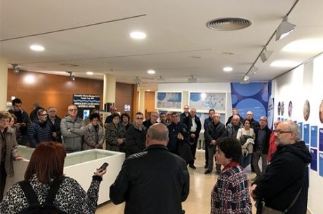 Inauguració de l'exposició "Aigua i Economia Social: 150 anys de la Comunitat Minera Olesana"