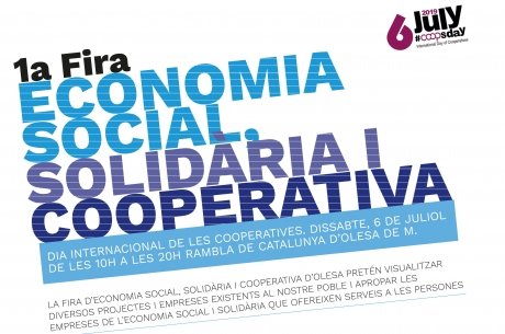 La CMO s'uneix a la Fira d'Economia Social, Solidària i Cooperativa.