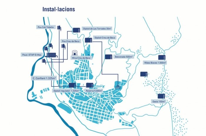 Mapa instal·Lacions 2019
