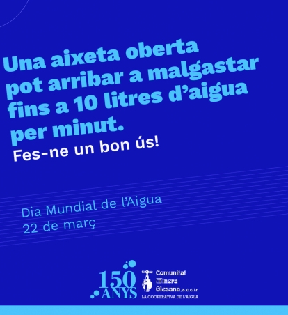 Dia Mundial de l'Aigua 2020