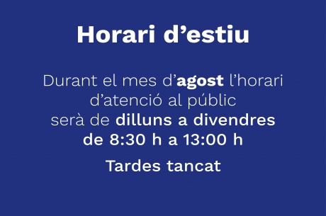 0 horari estiu B